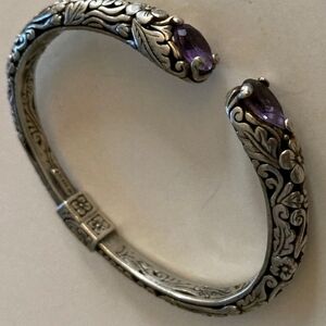 The Annika Witt Sterling Silver Bangle Bracelet